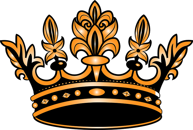 Crown clip art image