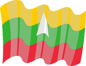 National flag of Myanmar