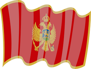 National flag of Montenegro
