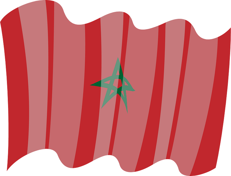 National flag of Morocco