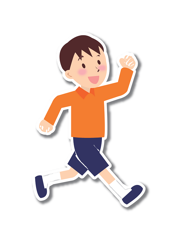 Young Boy on a Walk