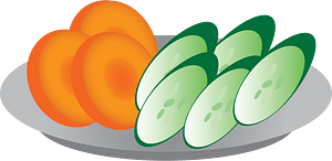 Pickled Carrot and Cucumber