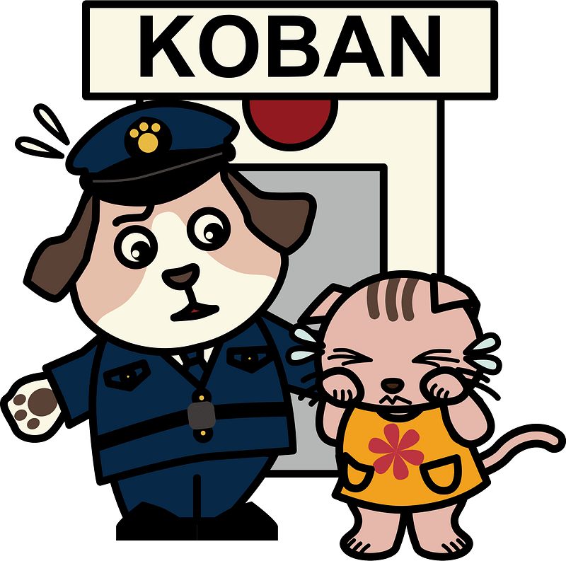 Police Dog Helps a Crying Kitten