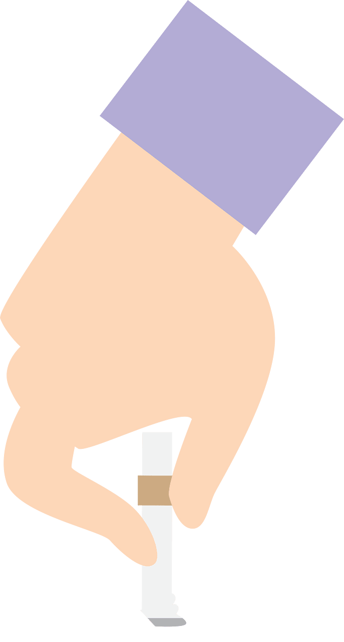 Hand with a Cigarette