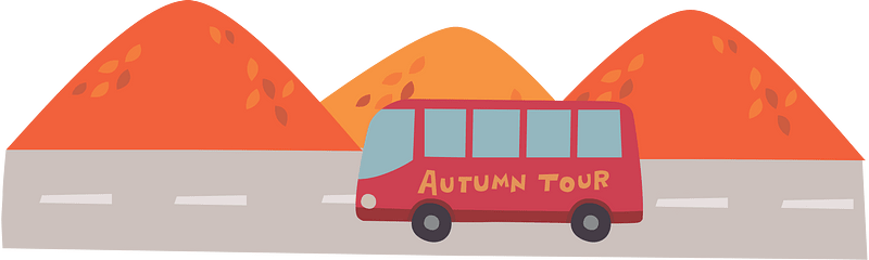 Autumn Tour Bus