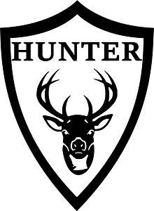 Deer hunter emblem