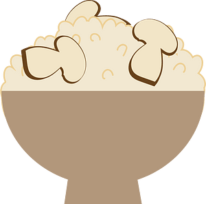 Pine Mushroom Rice - Matsutake Gohan