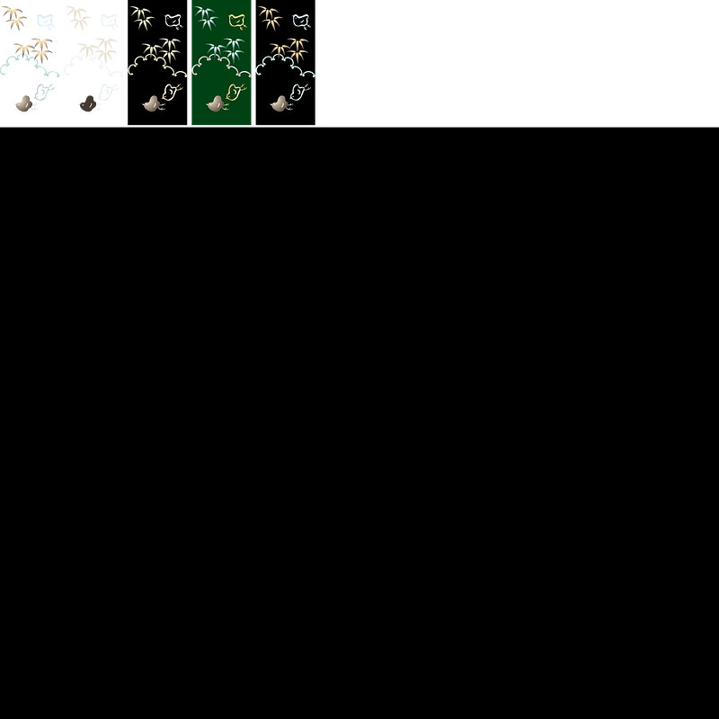 Pattern with Plover and Bamboo