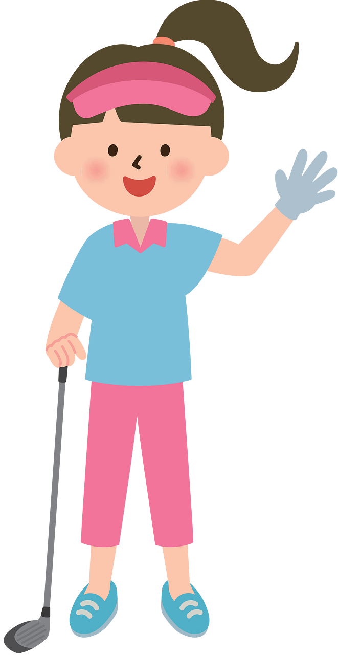 Girl Golf Player