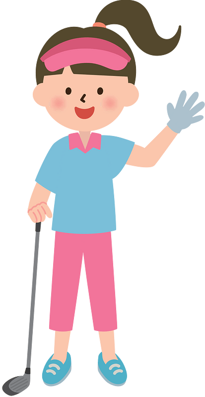 Girl Golf Player
