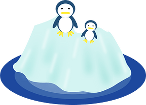 Penguin on an Iceberg