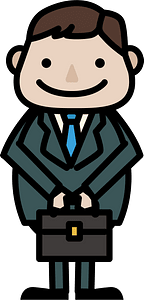 Business Man with a Bag