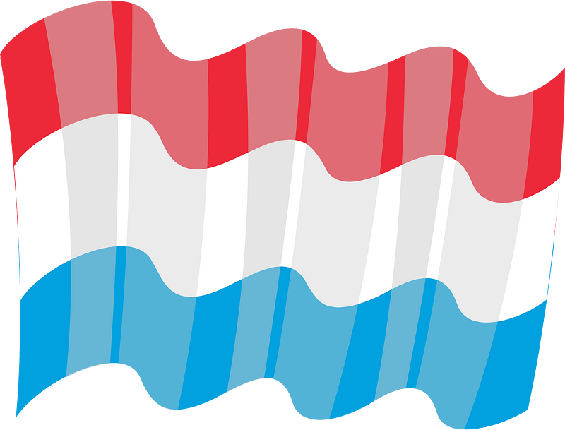 National flag of Luxembourg