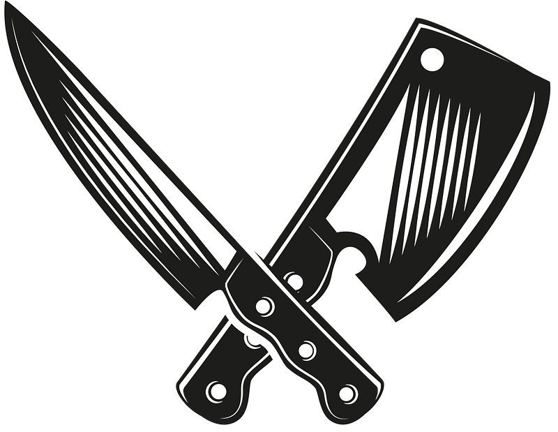 Butcher shop logo concept
