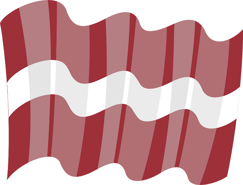 Latvian national flag