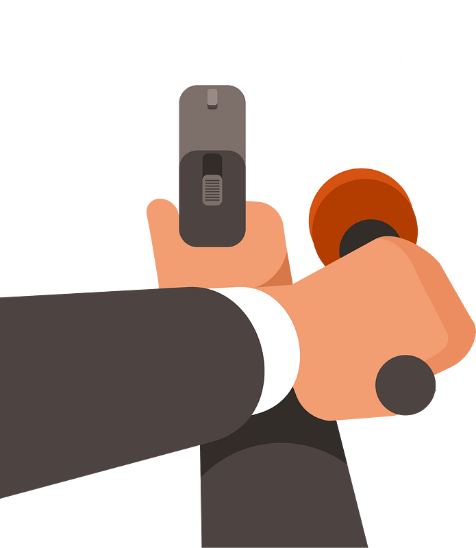 Gun and flashlight