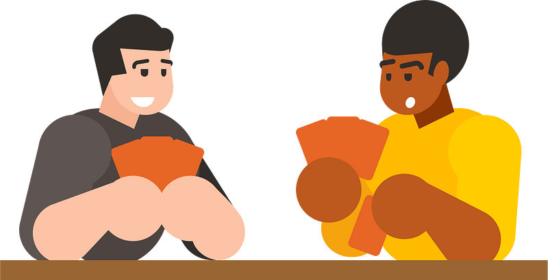 People playing cards
