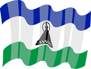 Lesotho national flag