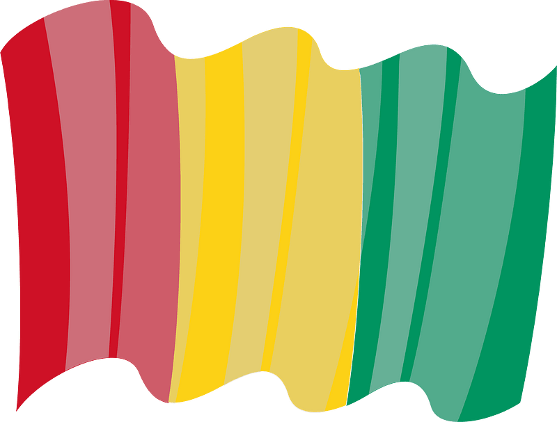 Guinea flag clip art