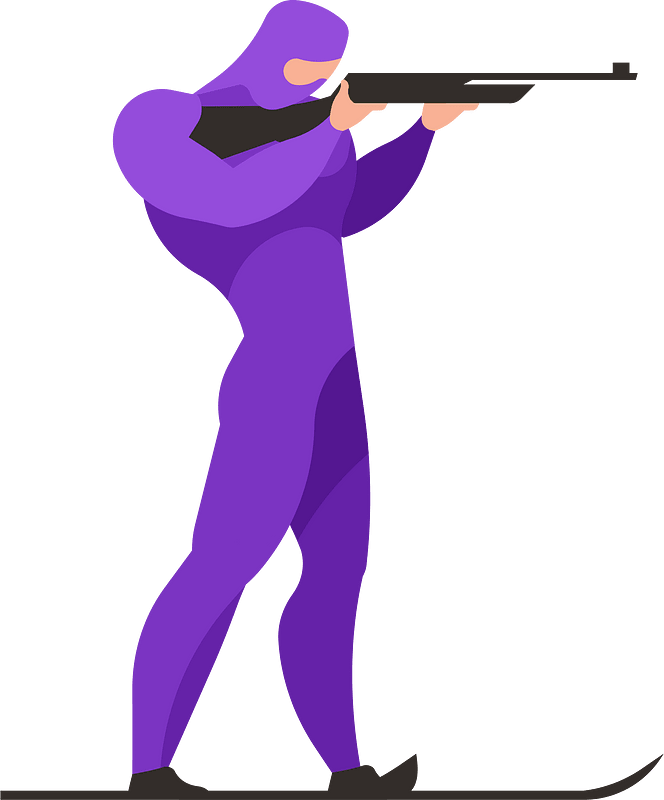 Biathlon athlete