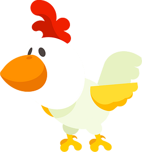 Chicken cartoon clip art