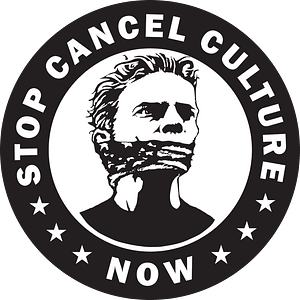 Stop cancel culture now sticker