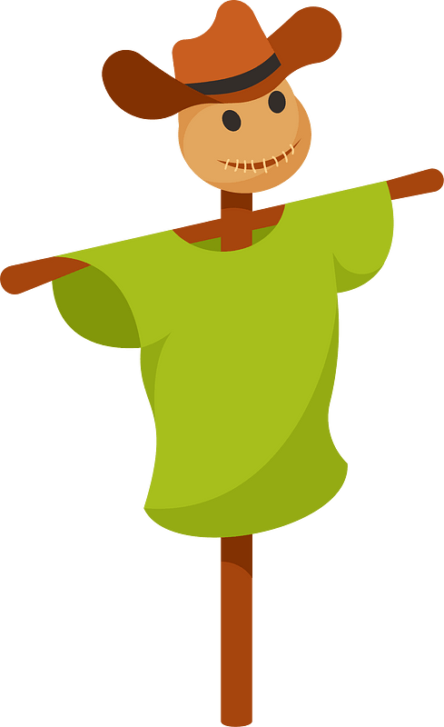 Scarecrow vector image