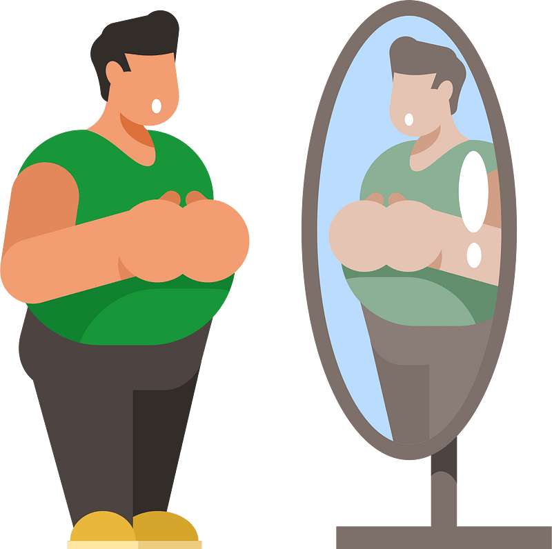 Reflection in the mirror