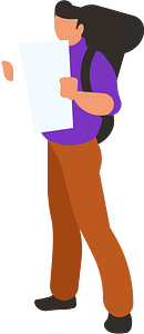 Tourist with a map