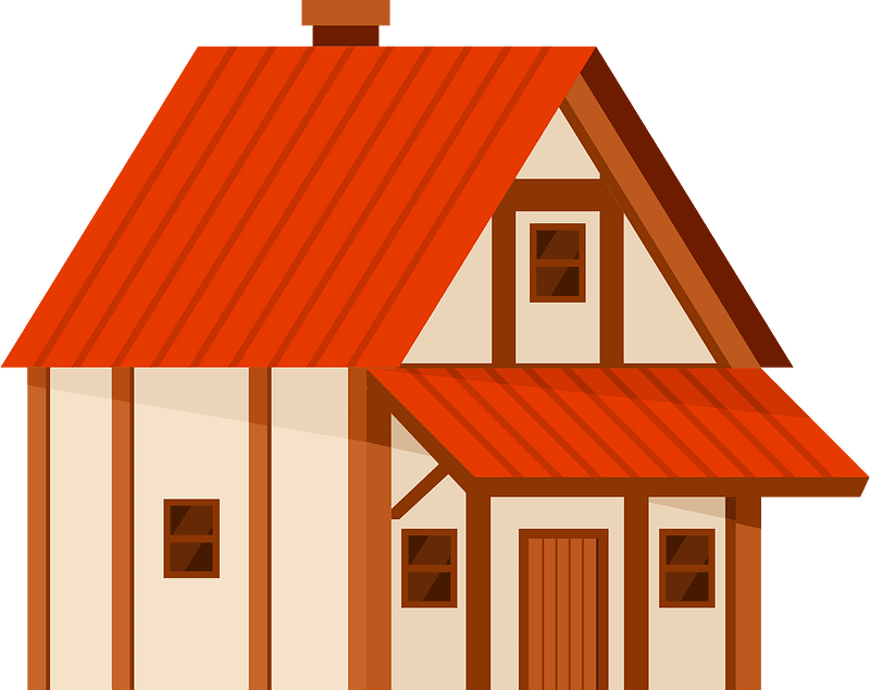 House 3d vector clip art
