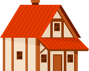 House 3d vector clip art