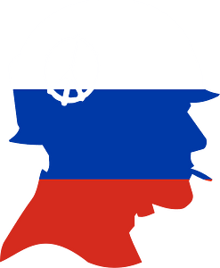 Russian soldier peace sign