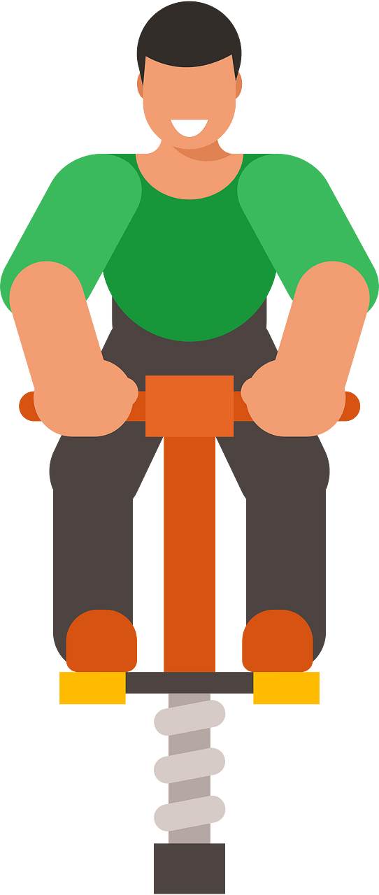 Thruster pogo stick