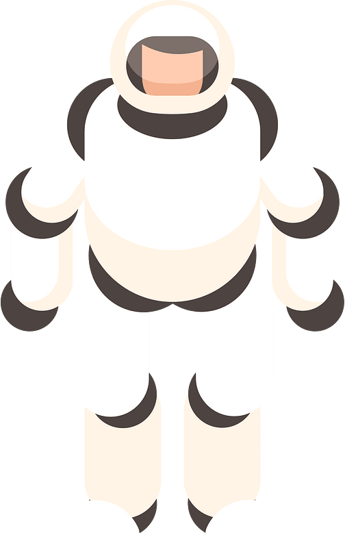 Astronaut on planet Mars