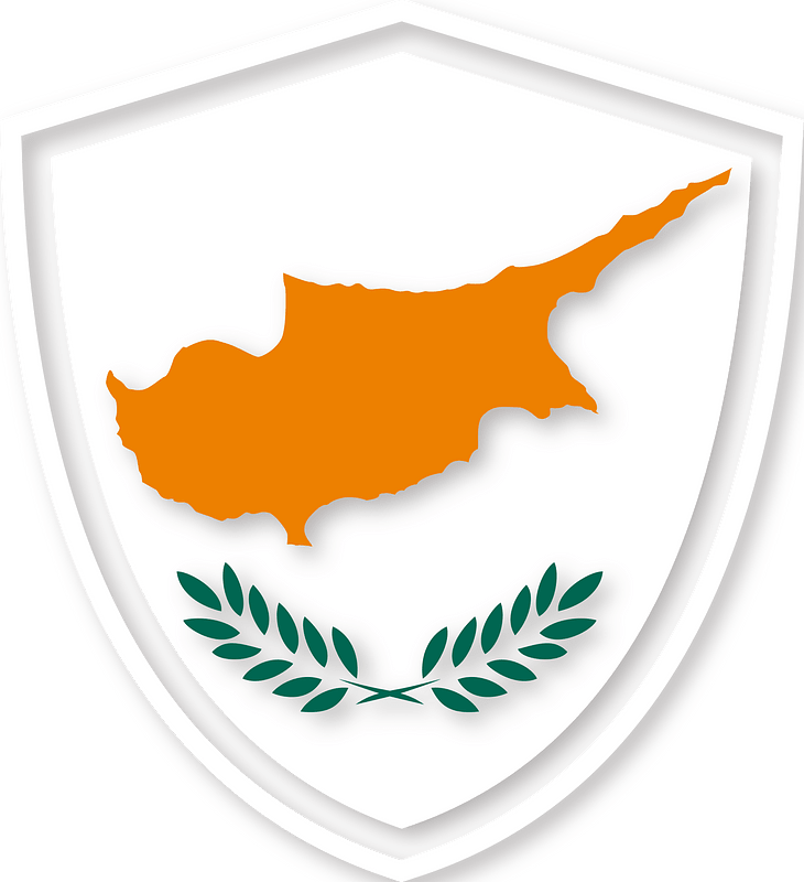 Cyprus flag heraldic crest