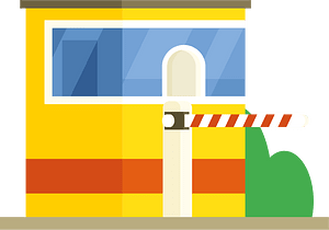 Gate barrier system