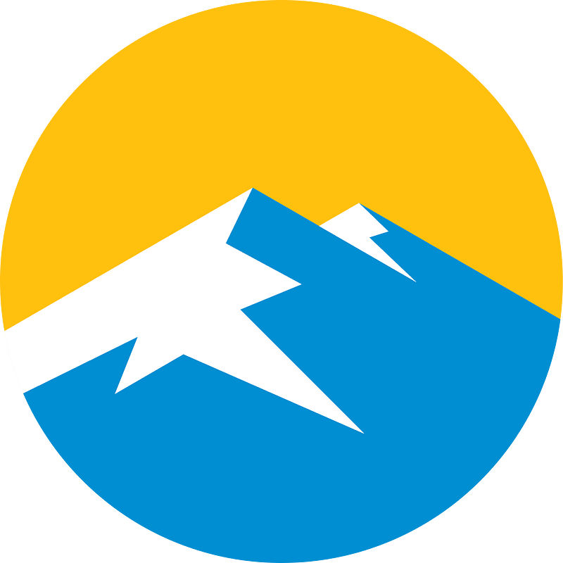 Mountain logo concept