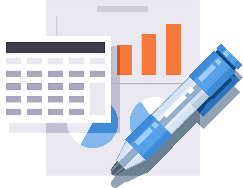 Finance and business vector concept