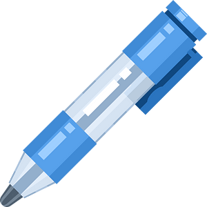Pen icon clip art