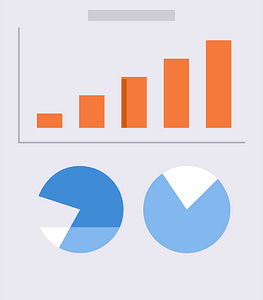Charts and graphs icon