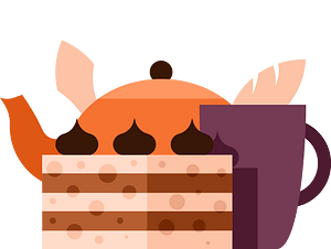 Cake and tea