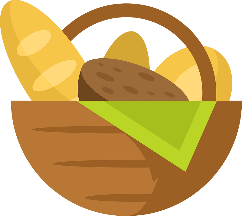 Bread basket - Free vector clipart images on creazilla.com