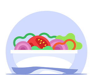 Salad in a bowl