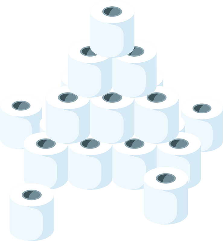 Toilet paper rolls