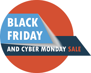 Black Friday Cyber Monday banner