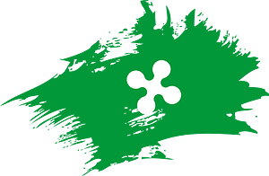 Flag of the Lombardy region in Italy