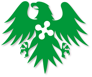 Lombardy flag heraldic eagle