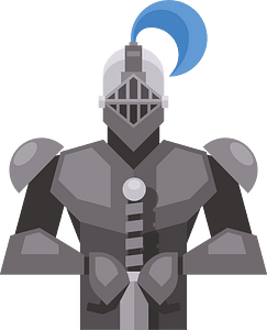 Knight with a sword