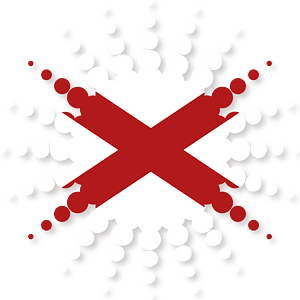 Alabama flag sticker