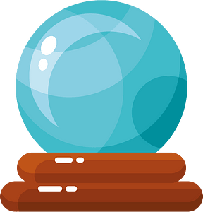 Magic crystal sphere